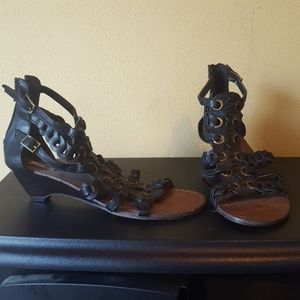Gladiator sandals, never worn